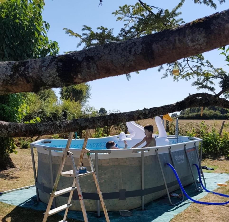 Gite 4 Pers, Jacuzzi, Piscine, Proche Futuroscope, Calme Et Nature A La Roche Posay La Roche-Posay Dış mekan fotoğraf